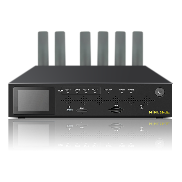 A318H 5G Bonding Video Decoder MiNE-Media-CEDAR-C3